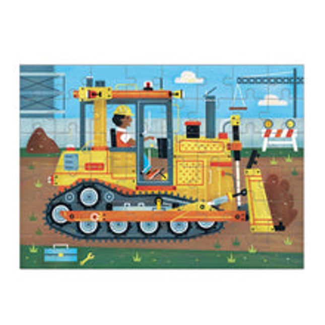 bulldozer 48 pc mini puzzle