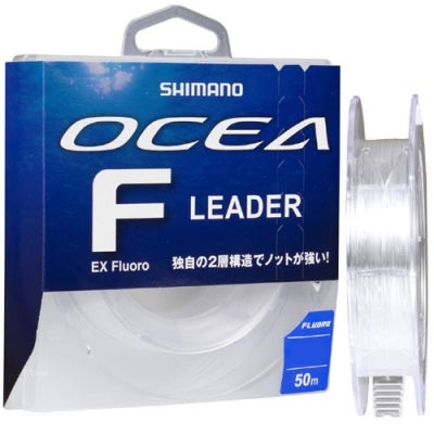 shimano ocea ex fluoro leader 50m 30lb