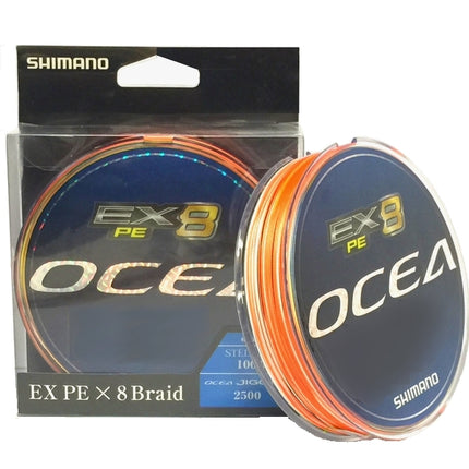 shimano ocea ex8 pe2 300m 40lb multi c