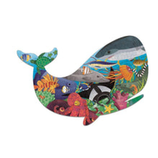 ocean life 300 piece shaped scene puzzle