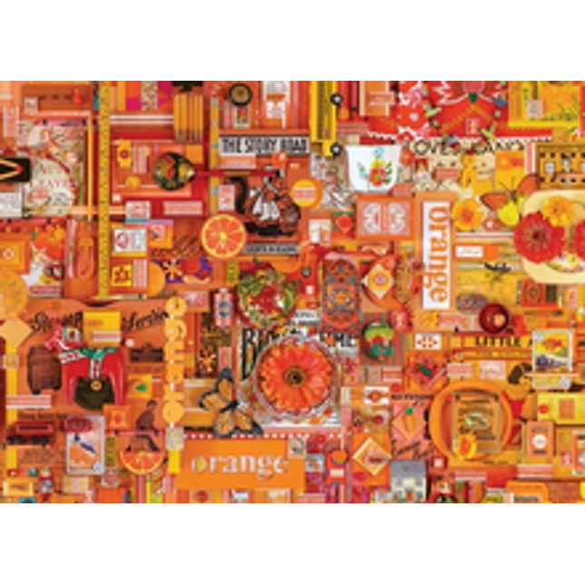 the rainbow project 1000 pc orange
