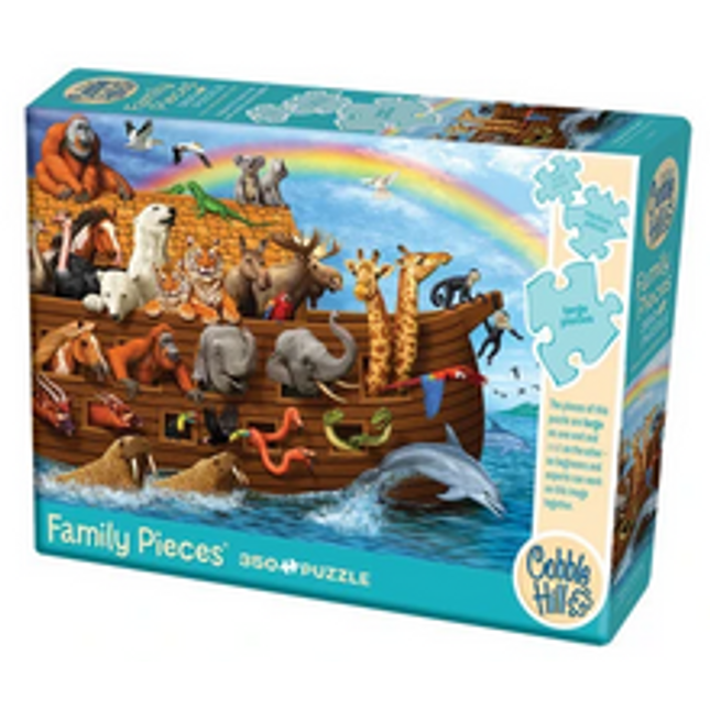 voyage of the ark 350 pc 3 assorted puzzle sizes family