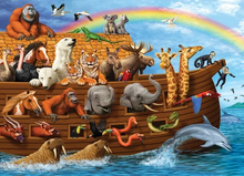 voyage of the ark 350 pc 3 assorted puzzle sizes family