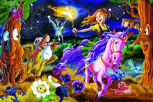 mystical world 36 pc floor puzzle