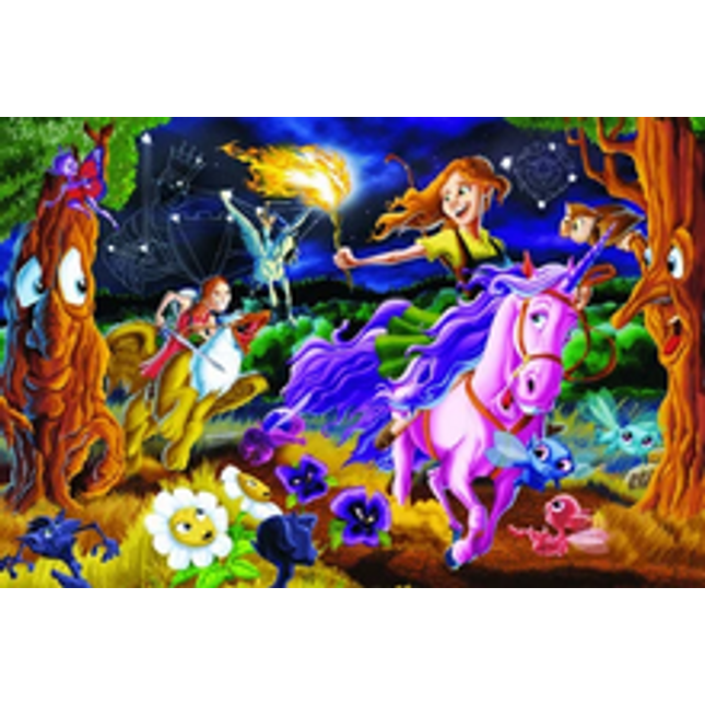 mystical world 36 pc floor puzzle