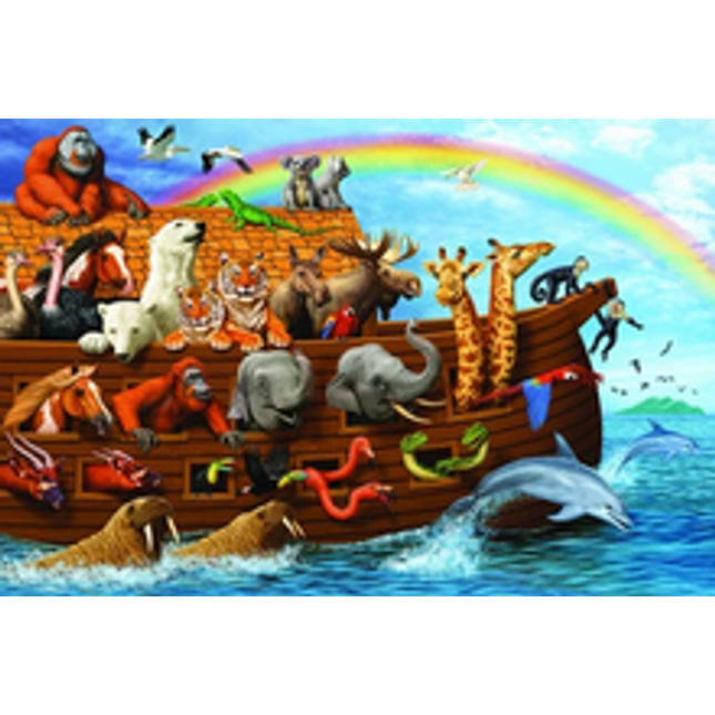 noah s ark 36 pc floor puzzle