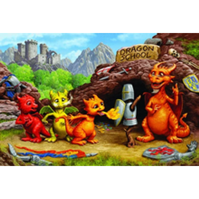 dragon school 60 pc puzzle