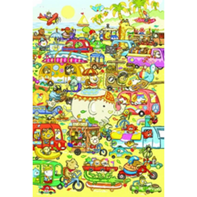 traffic jam 60 pc puzzle