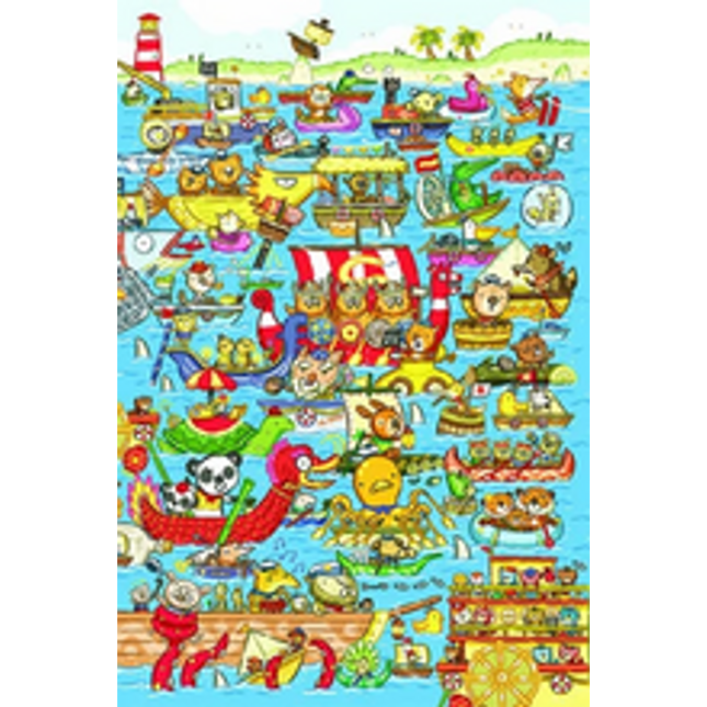 boat race 60 pc puzzle