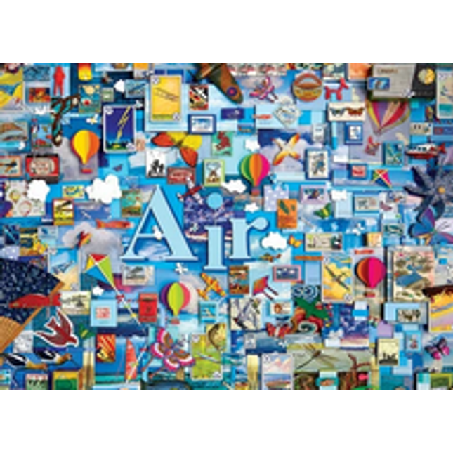 air puzzle 1000 pcs the elements project
