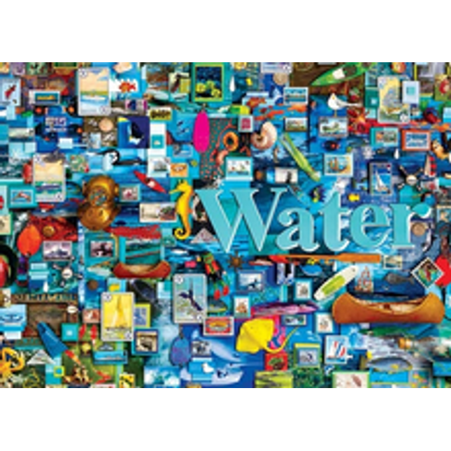 water puzzle 1000 pcs the elements project