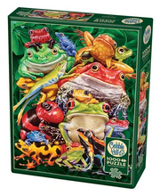 frog business puzzle 1000 pcs