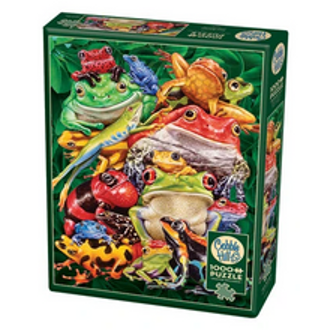 frog business puzzle 1000 pcs