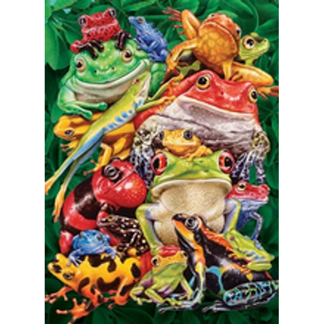 frog business puzzle 1000 pcs