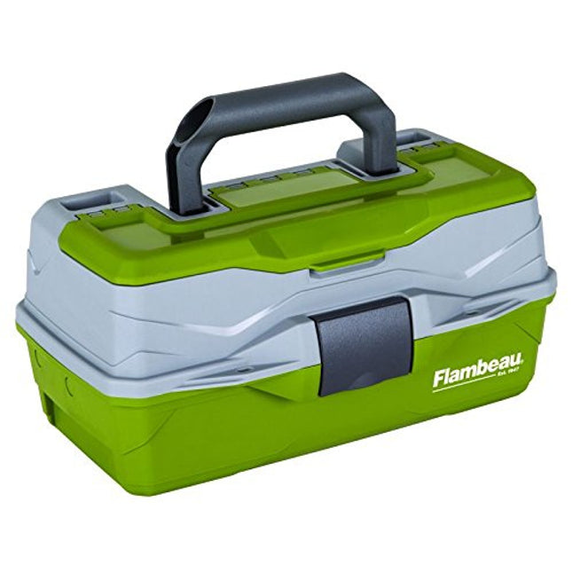 flambeau 1 tray classic tackle box green 2