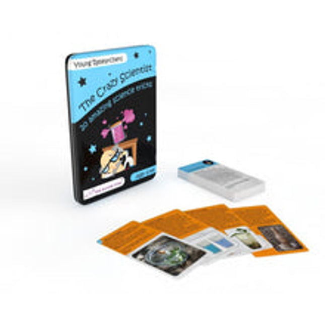 crazy scientist 4 tin boxed activity set young researchers