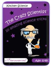 crazy scientist kitchen science activity cards 20 experiments