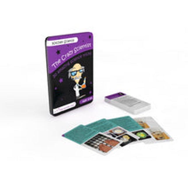 crazy scientist kitchen science activity cards 20 experiments