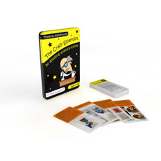 crazy scientist material adventure activity cards 20 experiments