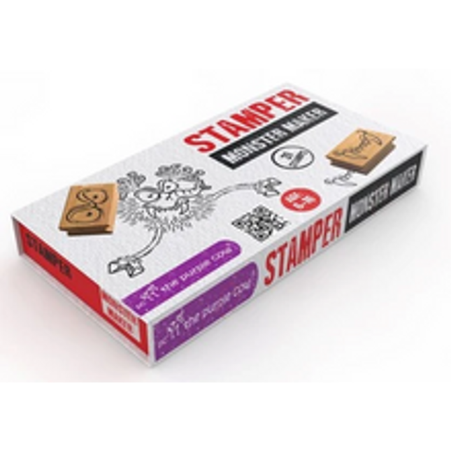 monster maker stamp kit 35 stamps