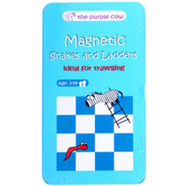 travel game tin snakes and ladders