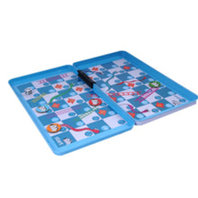 travel game tin snakes and ladders