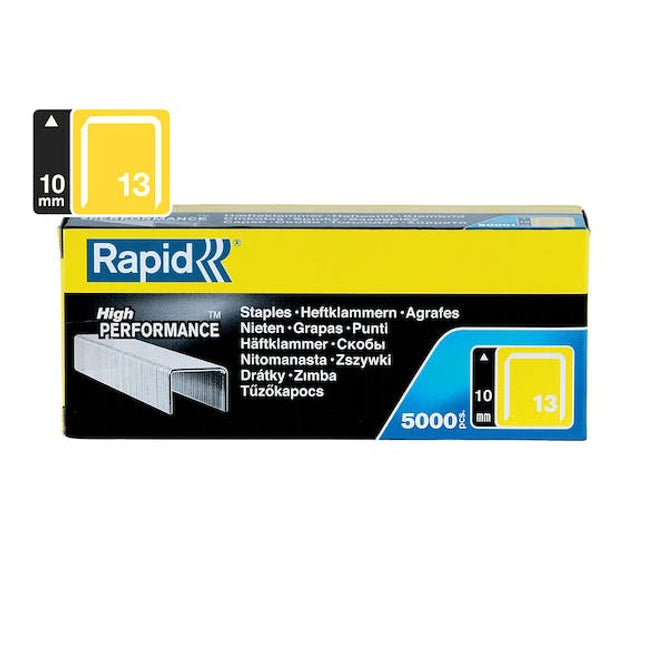 rapid finewire staples galvanised 13 10 pack of 5000