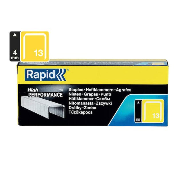 rapid finewire staples galvanised 13 4 pack of 5000