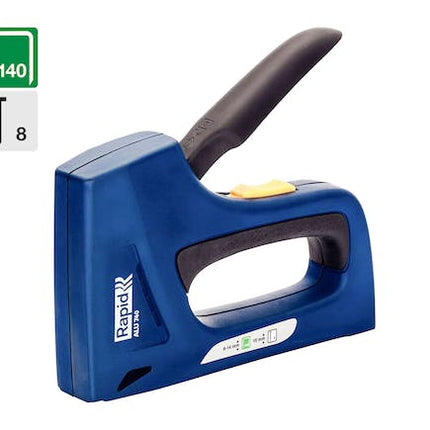 rapid alu 740 aluminium dual staple gun