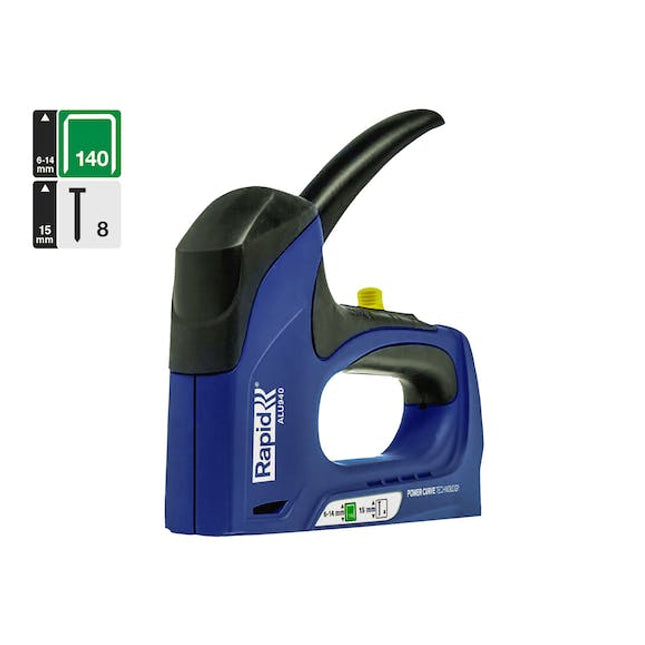 rapid alu 940 aluminium powercurve staple gun