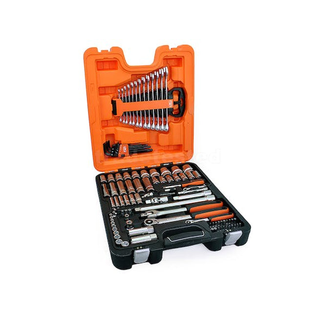 bahco 103 piece 1 4 1 2 deep socket spanner set