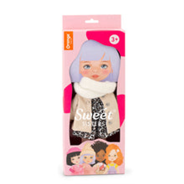 sweet sisters clothing set leather down jacket