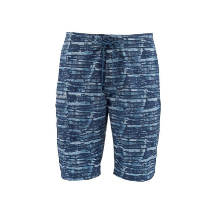 simms surf short water print dusk xl 38
