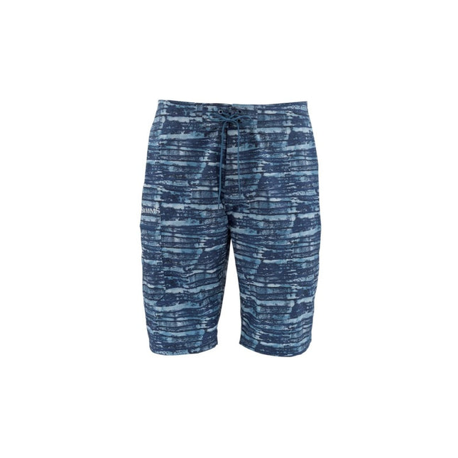 simms surf short water print dusk xl 38