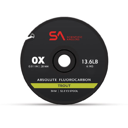 s a absolute fc tippet trout 30m 0x 13 4lb