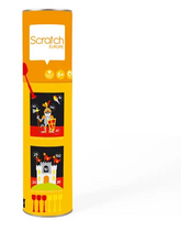 scratch darts small knight magnetic 24 x 30 cm 2 sided printing
