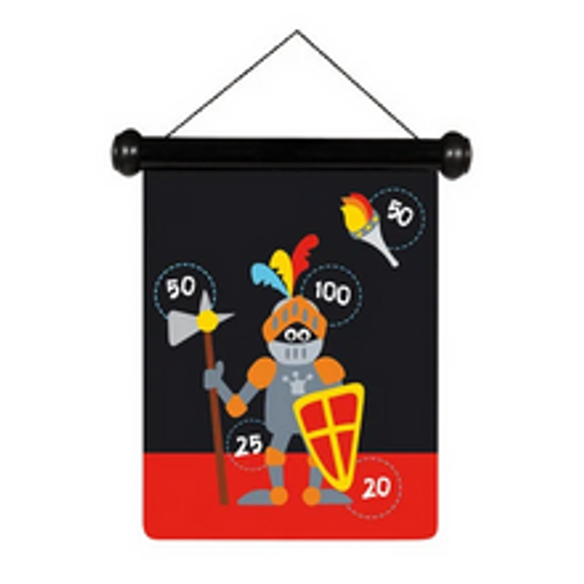 scratch darts small knight magnetic 24 x 30 cm 2 sided printing
