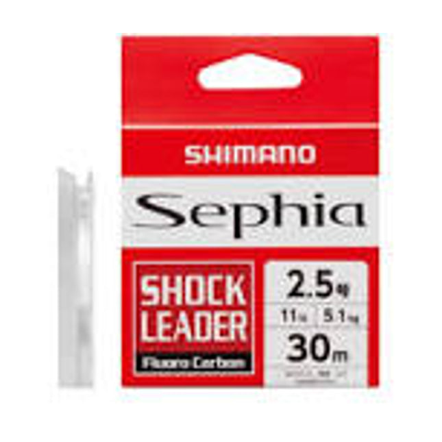 sephia fluorocarbon leader 2 5gou 5 1kg 30m