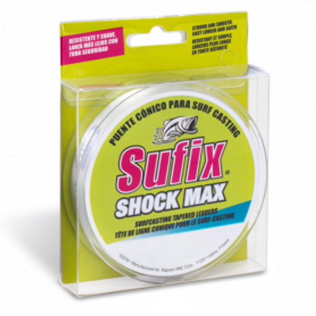sufix shock max tapered line 15mx5 0 35mm 0 57mm