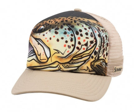 simms trucker cap artist series dune