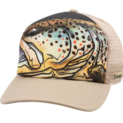 simms trucker cap artist series dune
