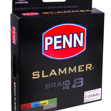 penn slammer braid m color 15lb 400m