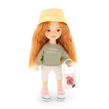 sweet sisters sunny in a green sweatshirt