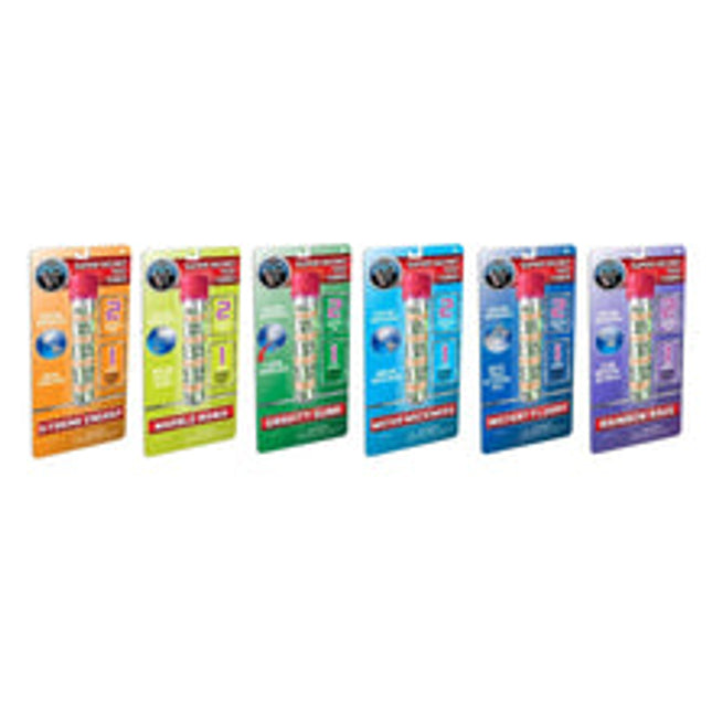 super secret test tubes x 6 assorted