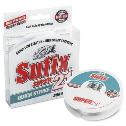 sufix super 21 clear 300m 13lb 2