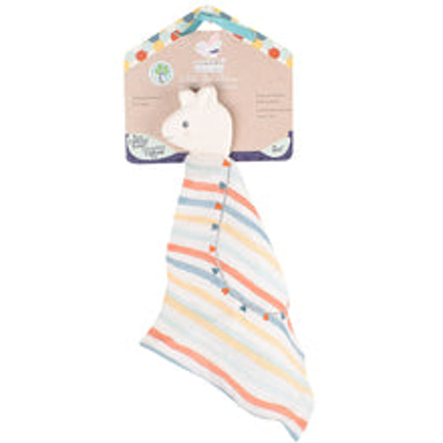 comforter lilith the llama with rubber head teether