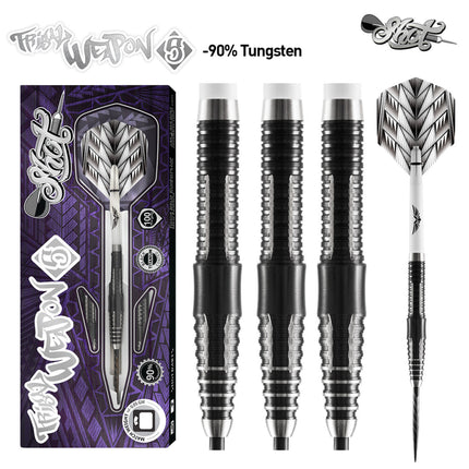 tribal weapon s5 blk titanium steel fwght 23gm 90
