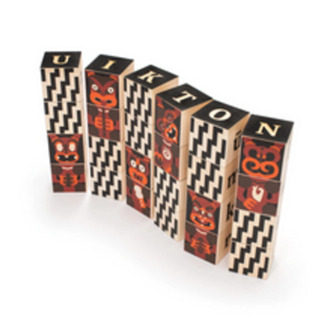 maori alphabet blocks