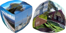 new zealand places 3 x 3 pillow printed