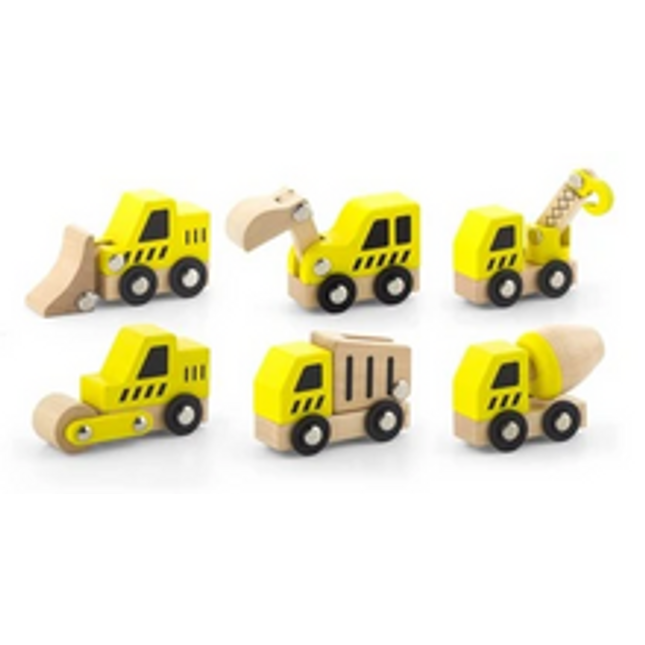 construction vehicles 6 pcs set